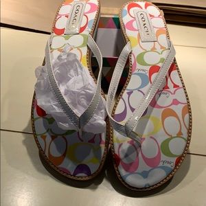Coach Flip Flops